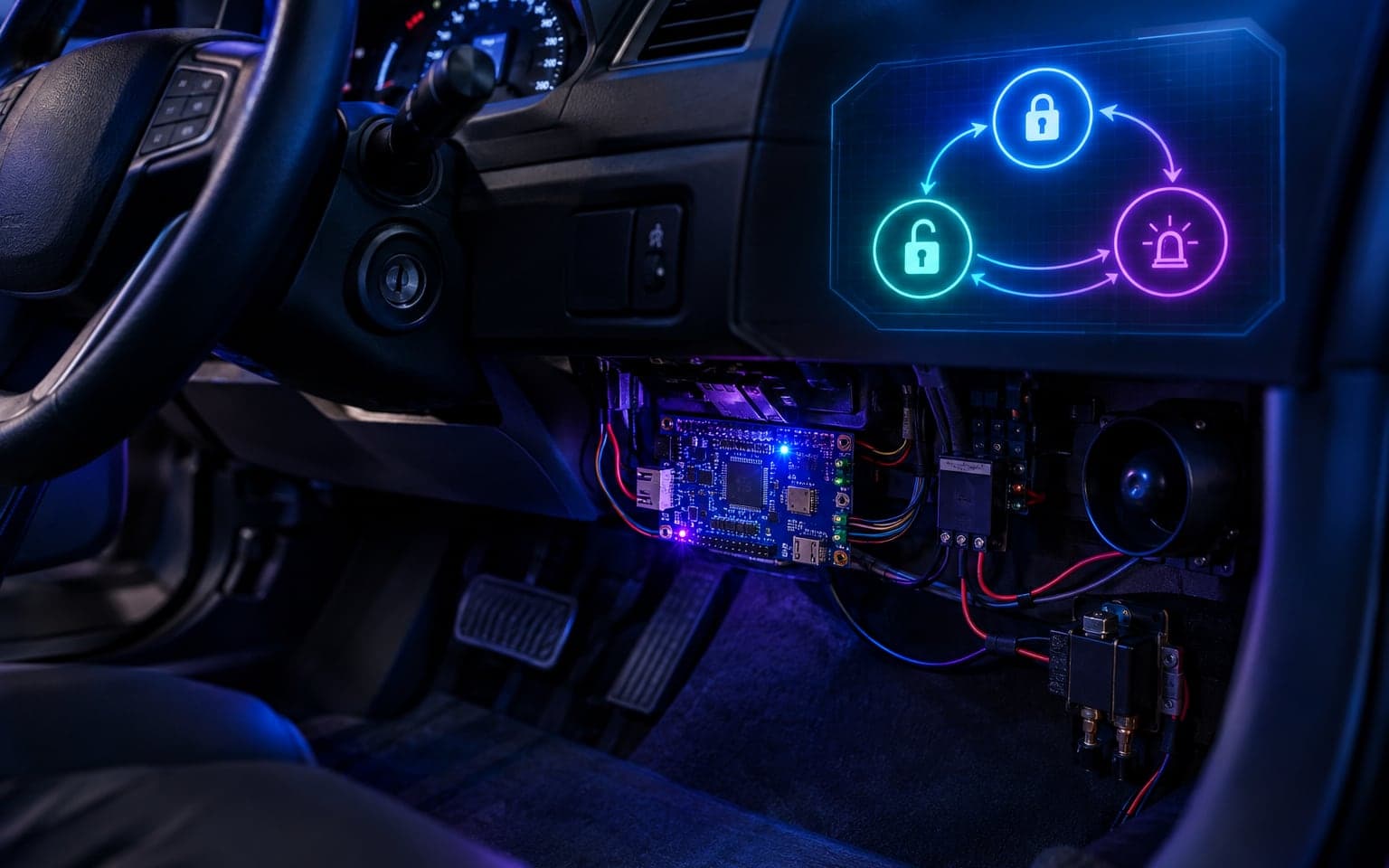 FPGA Smart Car Security System thumbnail